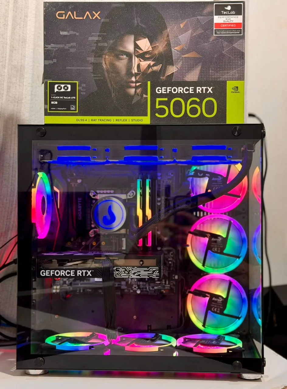 PC Gamer Intel i9 + RTX 5060 + 32Gbs